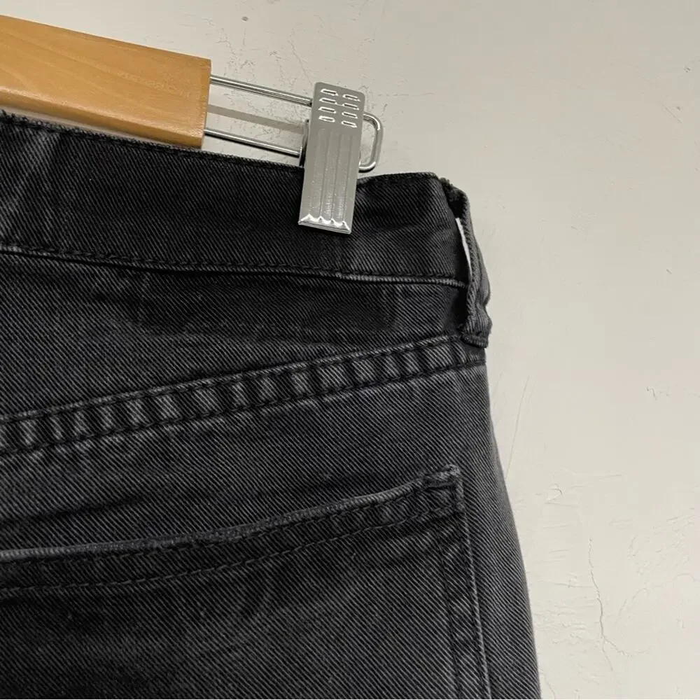 BDG Urban Outfitters Black Distressed Slim Boyfriend Low Rise Womens Jeans 26